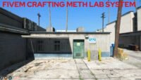fivem crafting meth lab system