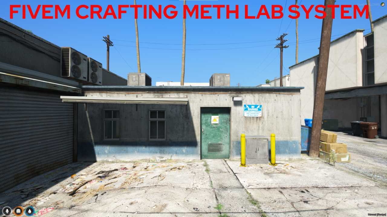 fivem crafting meth lab system - FiveM Store